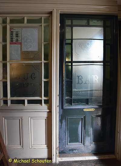 Bottle Dept and Bar Glazed Doors.  by Michael Schouten. Published on 